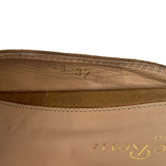 Gianvito Rossi Tan Suede Loafers - Picture 5 of 6